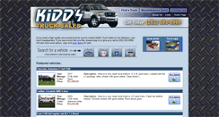 Desktop Screenshot of kiddtruck.com